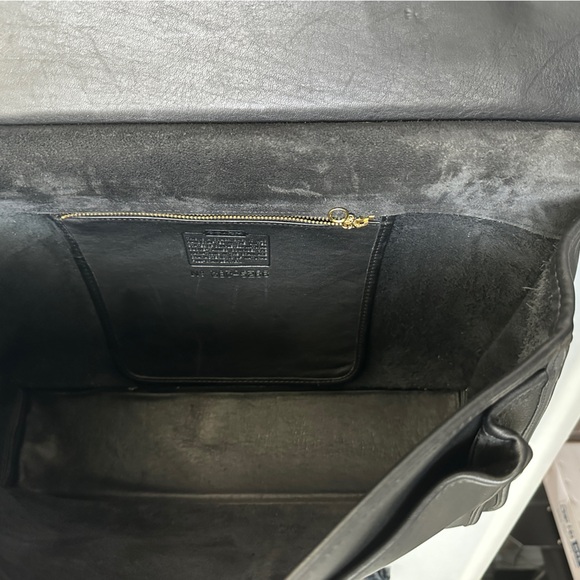 Vintage Coach Beekman Black Leather Briefcase G8C-5266 USA - Picture 12 of 16